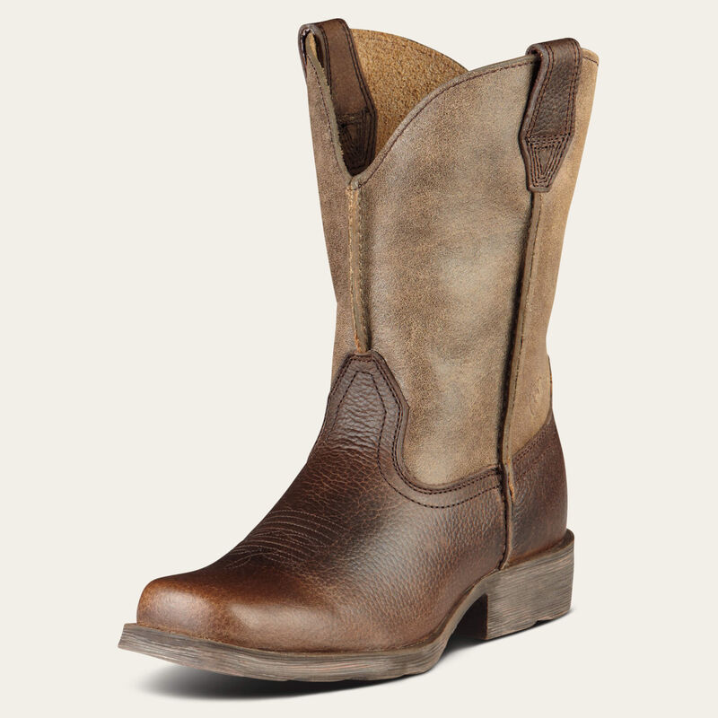 Ariat KIDS' Style No. 10007602 Rambler Western Boot WITH WIGGLE ROOM!!!
