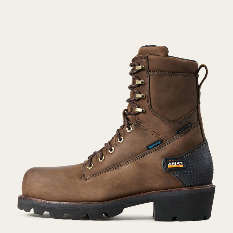 Ariat Powerline 8" Waterproof Work Boot Style #10018566 - LONG TIME Favorite