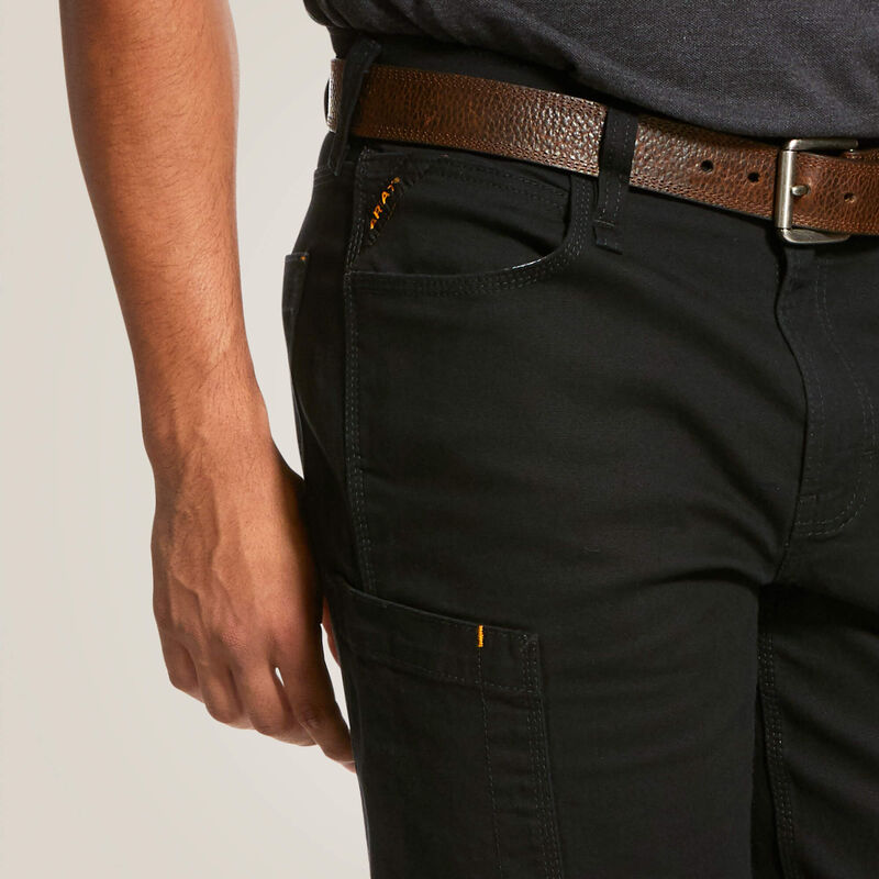 Ariat REBAR Men's Tough Shorts 10" - Black #10030262 *Pre-Season Price*