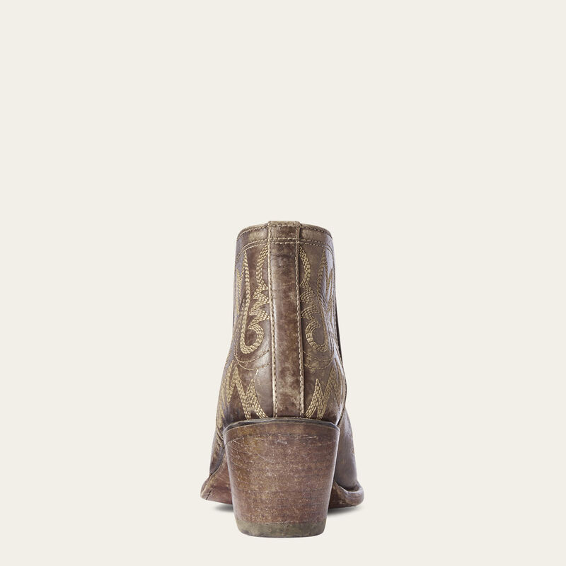 Ariat Naturally Distressed Brown Dixon Bootie 10031487 - AMAZING FIT!!!