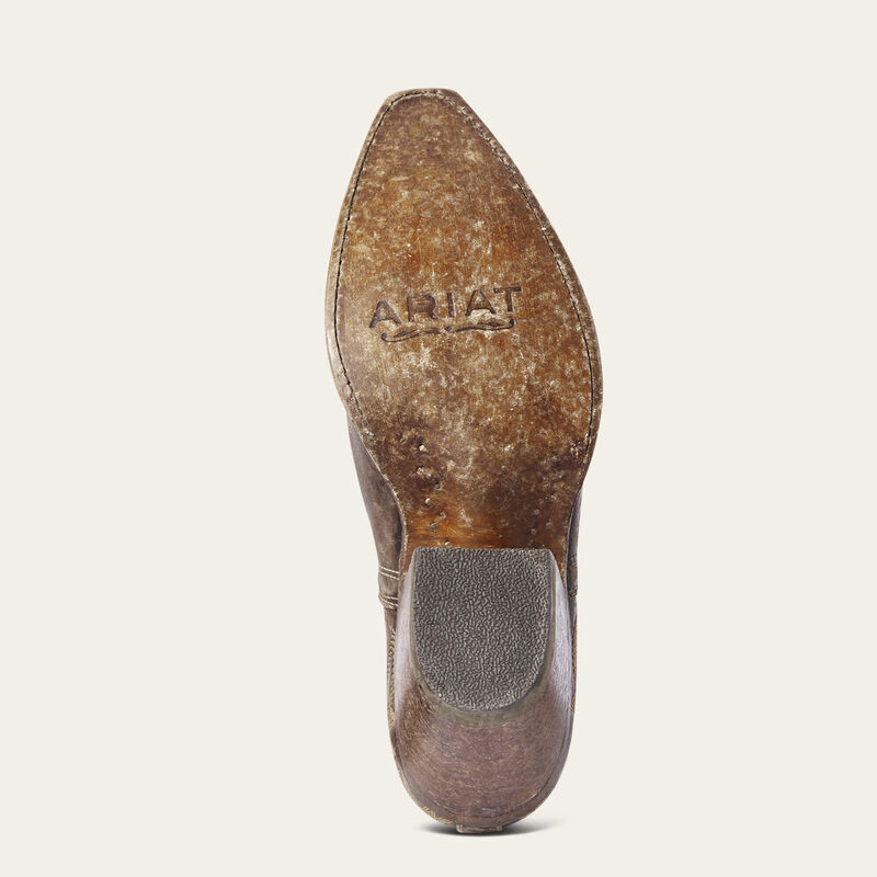 Ariat Naturally Distressed Brown Dixon Bootie 10031487 - AMAZING FIT!!!