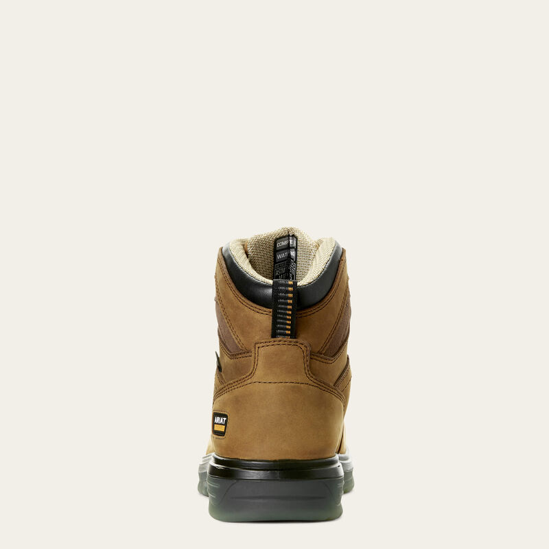 Ariat Men's Turbo 6" Waterproof Lace-up Soft-Toe Work Boot