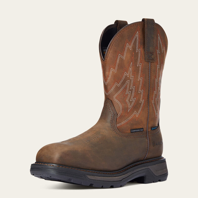Ariat Big Rig Waterproof Composite Toe Work Boot - UP TO SIZE 18 WIDE!!!
