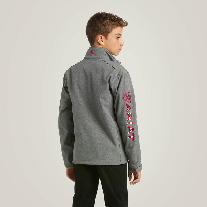 boys softshell back