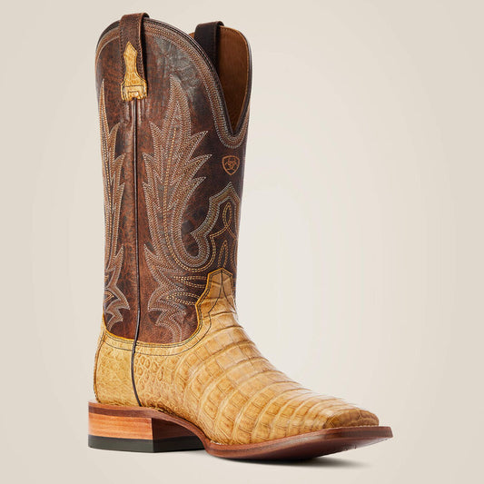 Ariat Men's Gunslinger Caiman Belly EXTENDED & WIDE SIZE Boots #10042476