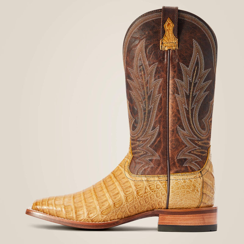 Ariat Men's Gunslinger Caiman Belly EXTENDED & WIDE SIZE Boots #10042476