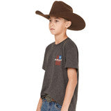 Ariat Boys Graphic Land of the Free Short Sleeve Tee