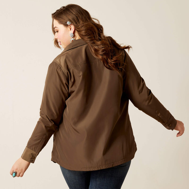 Ariat Women's Dilon Shirt Jacket Shacket Super Soft Running Pony Lining!