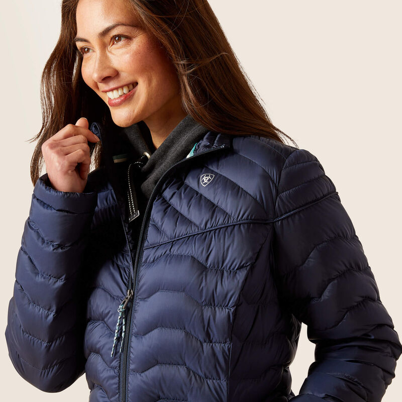 Ariat Women's Ideal NAVY Down Parka Coat 10046759