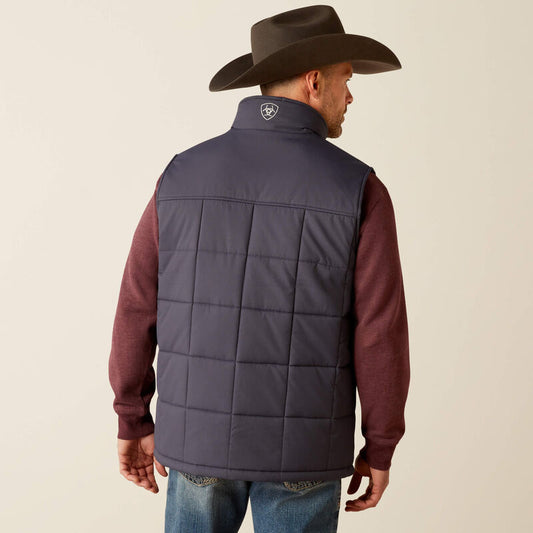 Ariat Men's Crius Insulated Concealed Carry Vest in ODYSSEY GREY *GREAT PRICE*