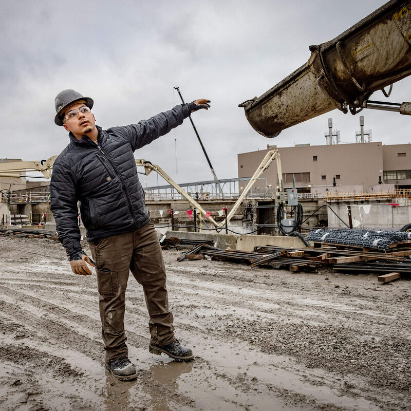 Ariat Men's Rebar Cordura Ripstop Lightweight Insulated Black Jacket 10052030 BIG & TALL