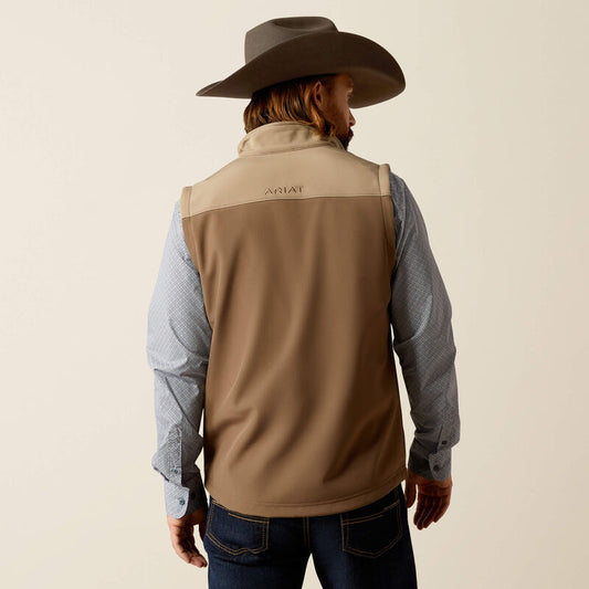 Ariat Men's Wyatt Softshell Vest Extended BIG & TALL 10052596