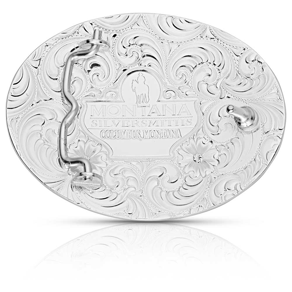 Montana Silversmiths Bold Southwest Buckle With End of the Trail 50317-595