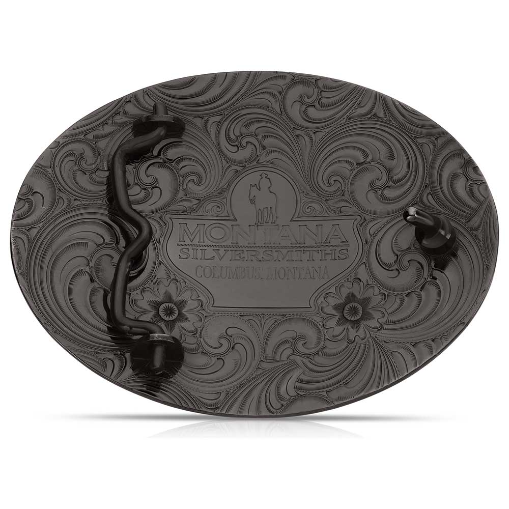 Montana Silversmiths Vintage Bronze Gadsden Belt Buckle * Don't Tread on Me