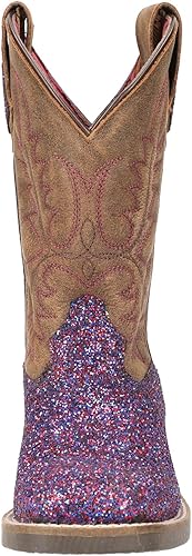 Smoky Mountain Purple Glitter Western Boot 3164 Children and 3164Y Youth Size