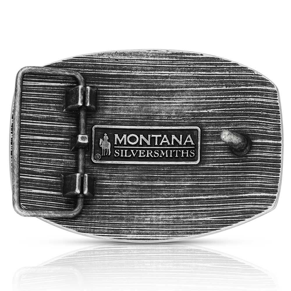 Montana Silversmiths Dale Brisby Texas Homestead Buckle