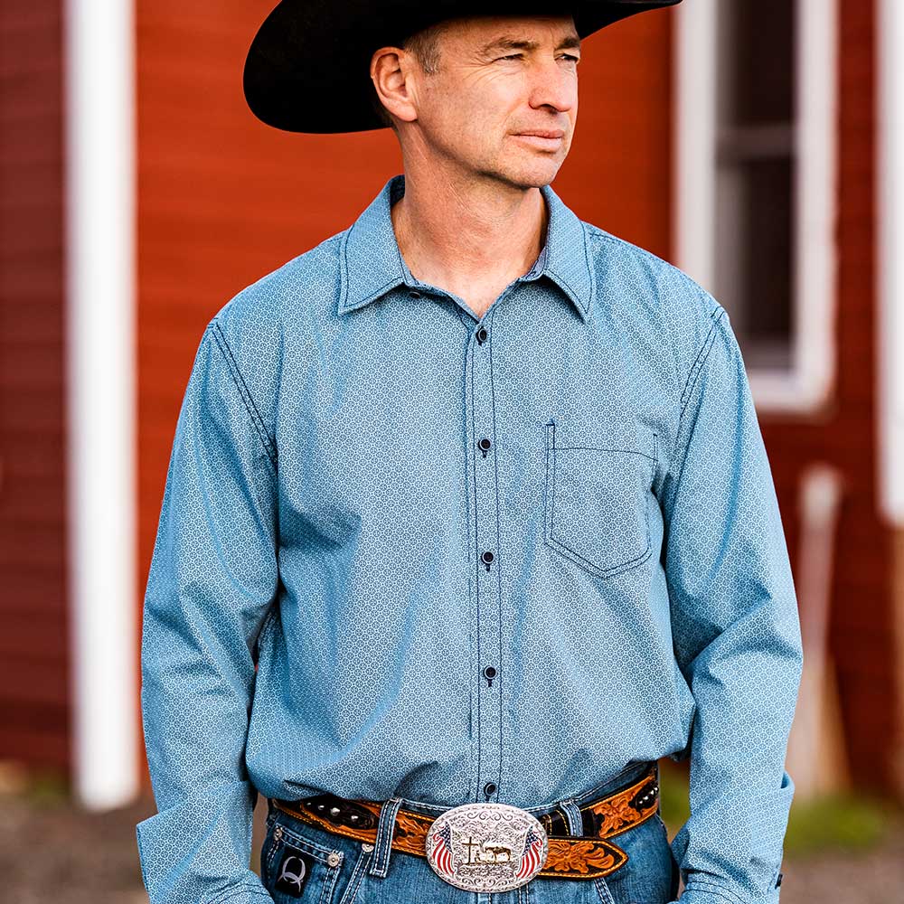 Montana Silversmiths American Made Freedom Buckle with Christian Cowboy