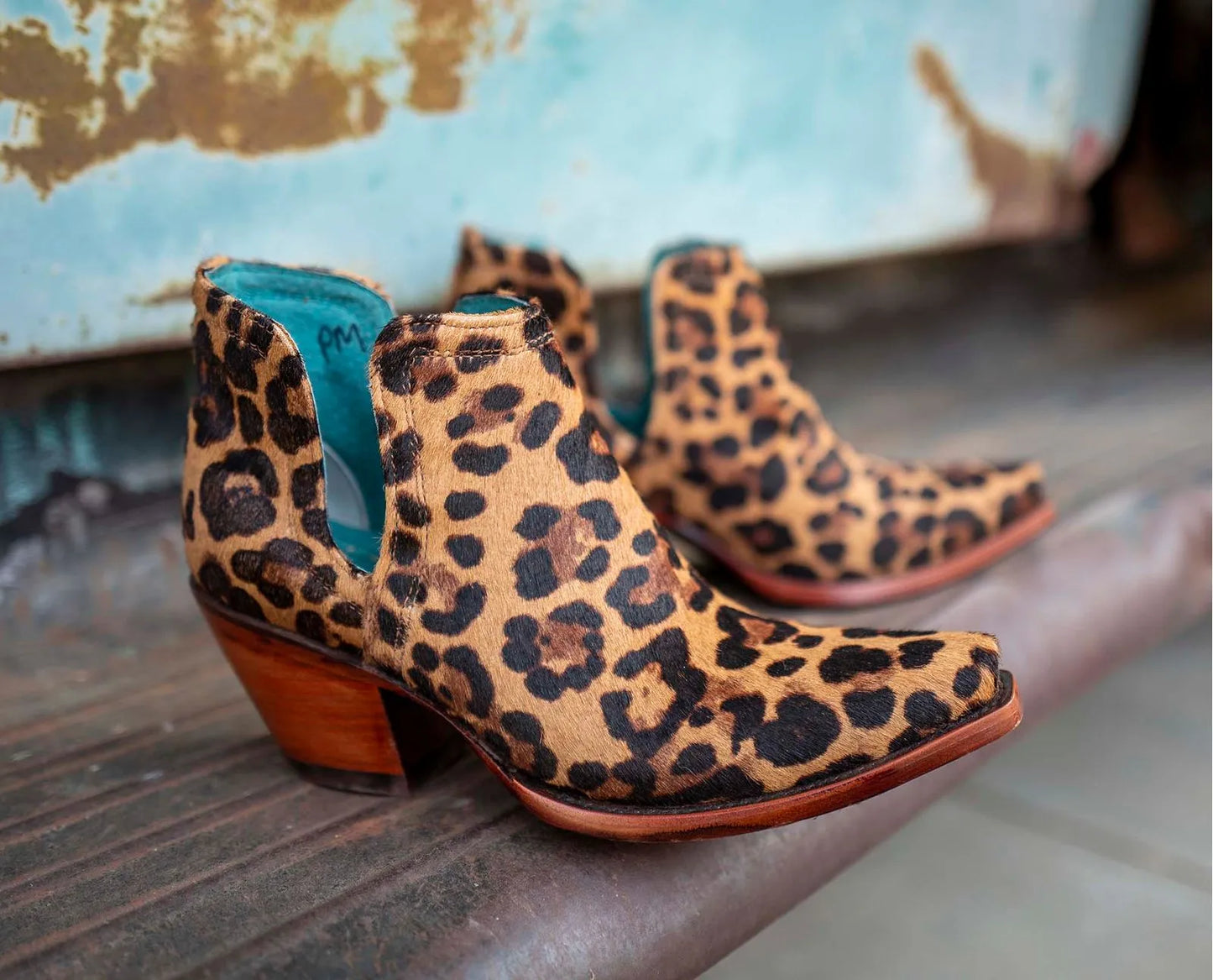 Ariat Dixon Leopard Hair-on Calf Bootie 10033883