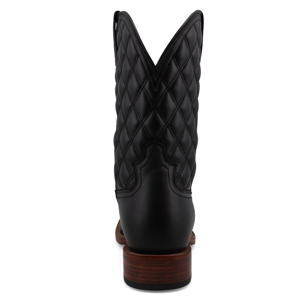 Twisted X Men's 11" Tech X™ Boot in BLACK Leather Shaft, Foot and Sole MXTL014
