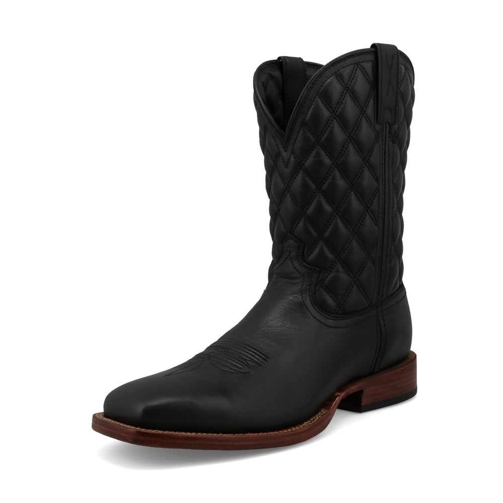 Twisted X Men's 11" Tech X™ Boot in BLACK Leather Shaft, Foot and Sole MXTL014