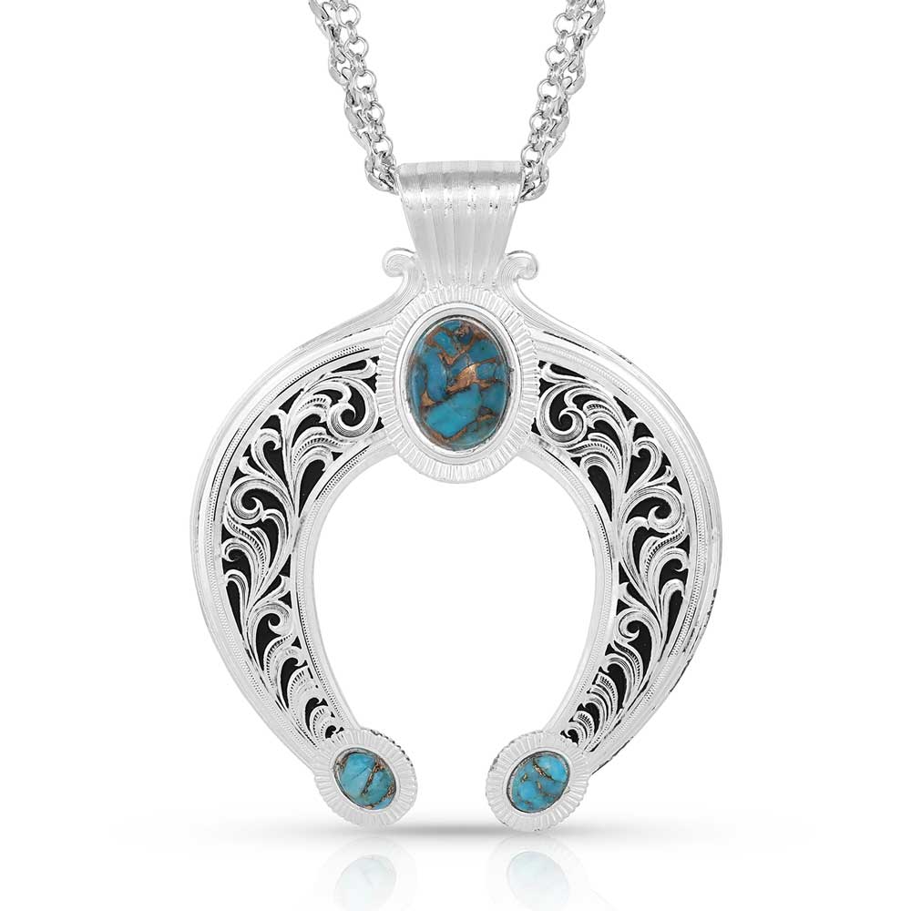 Montana Silversmiths Romancing the Stone Squash Blossom