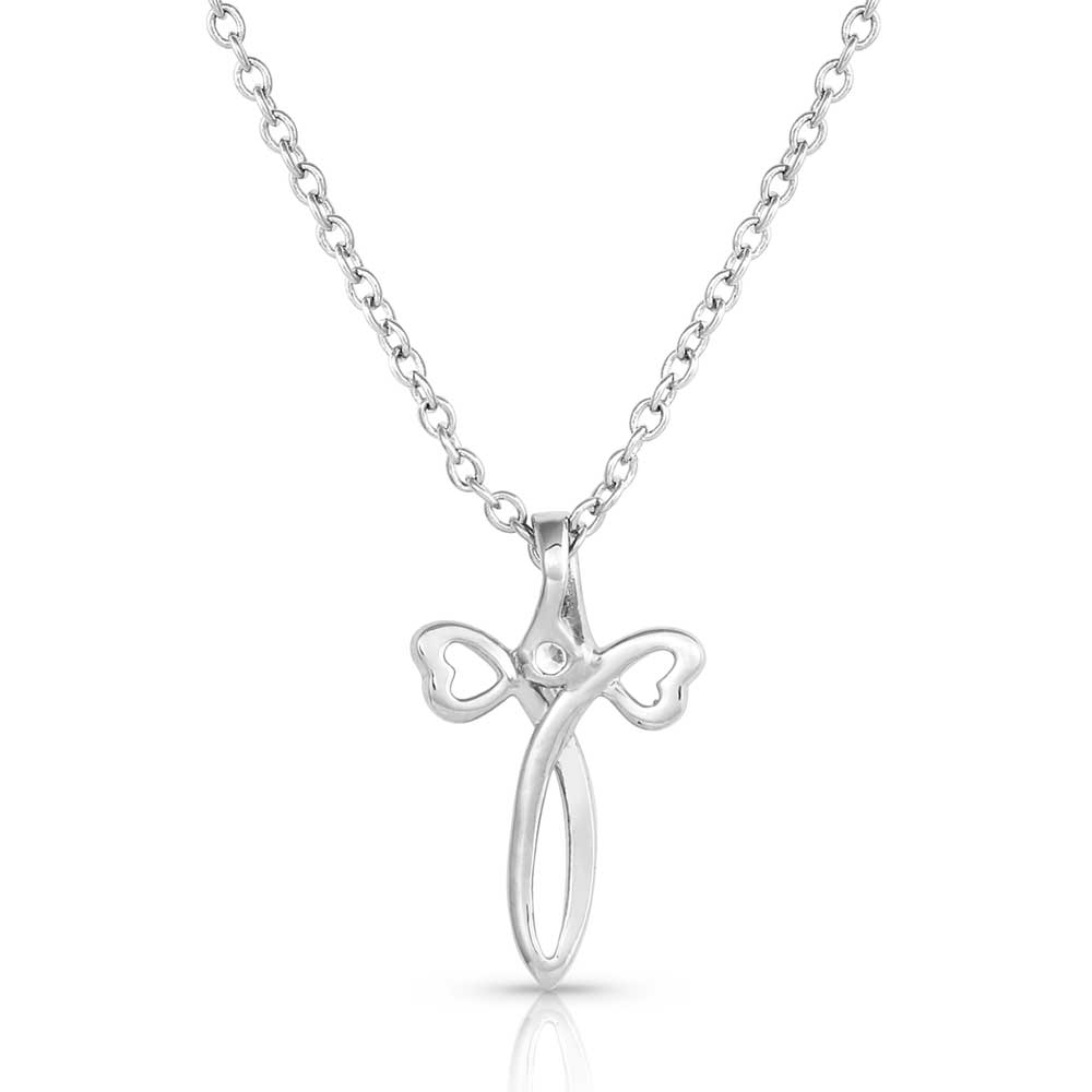 Montana Silversmiths Love Between Faith Cross Necklace * Stunning
