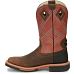 JUSTIN Dalhart Waterproof Nano Comp Toe OSTRICH Print Leather Work Boot SE4218