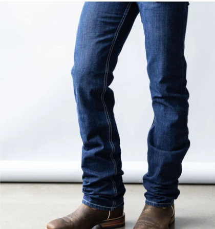 Kimes Ranch Jeans Men's 100% Cotton THOMAS Mid-Low Rise Straight Fit Jean
