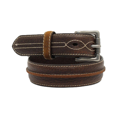 Brown Leather Children's Belt 2