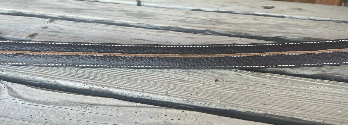 Brown Leather Children's Belt 3