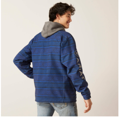 Ariat Men's Logo 2.0 SoftShell Jacket Midsummer Night #10046789