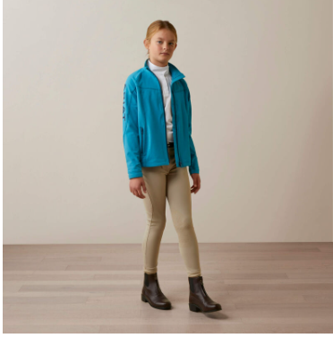 Ariat Youth Agile SoftShell Jacket (Mosaic Blue) 10043445