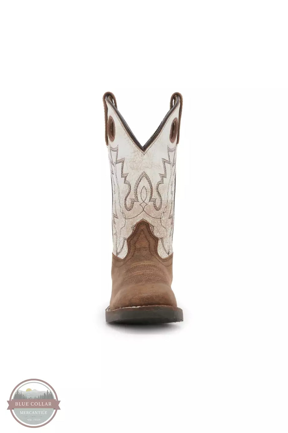 Smoky Mountain Drifter Western Boot 3108C Children and 3108Y Youth Size Brown Distressedd