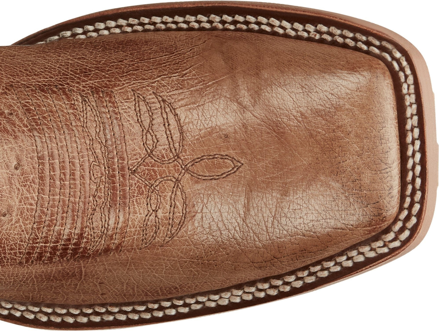 Justin Men's Breck Brown Smooth Ostrich Western Boot JE800 * Size 10D only