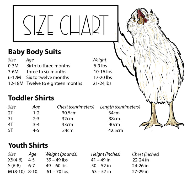 COW "Raised in a barn" Toddler/Youth Tee