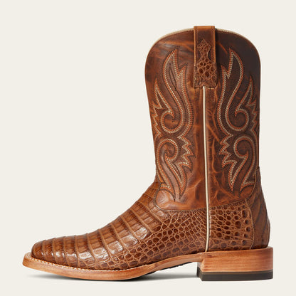 Ariat Men’s Relentless Denton Caiman Belly Western Cowboy Boot  #10035923