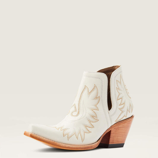 Ariat's #1 Dixon Winter White BLANCO EXTENDED BIG & WIDE SIZES Bootie 10044484