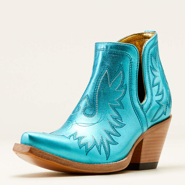 Ariat ELECTRIC CALYPSO BLUE Dixon X Toe Western Bootie