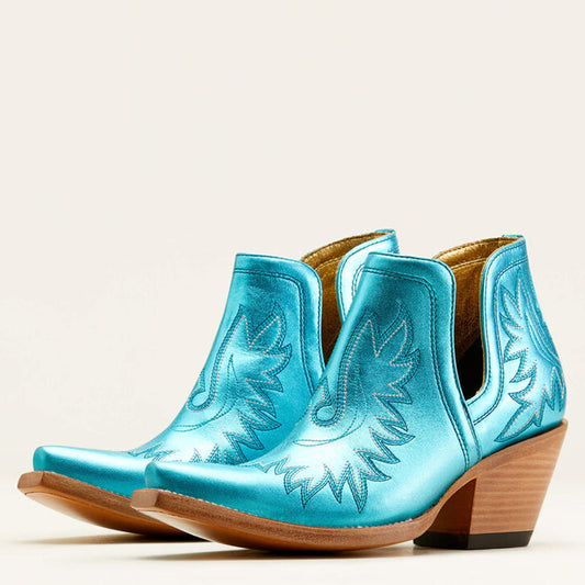Ariat ELECTRIC CALYPSO BLUE Dixon X Toe Western Bootie