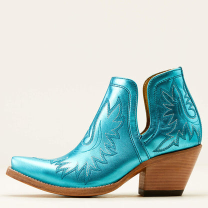 Ariat ELECTRIC CALYPSO BLUE Dixon X Toe Western Bootie