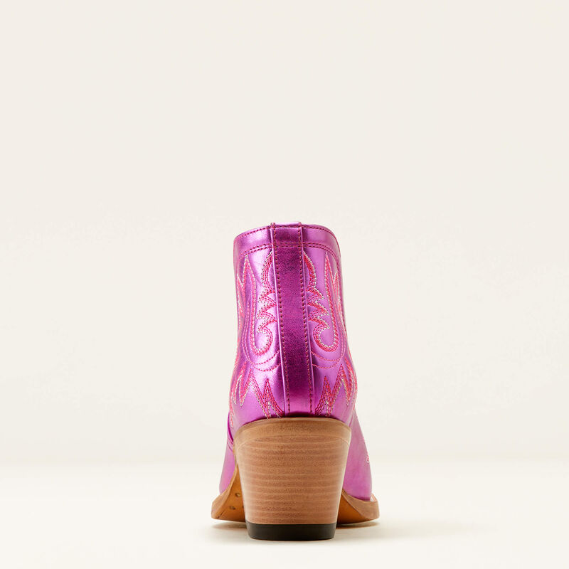 Ariat ELECTRIC RASPBERRY PINK Dixon X Toe Western Bootie