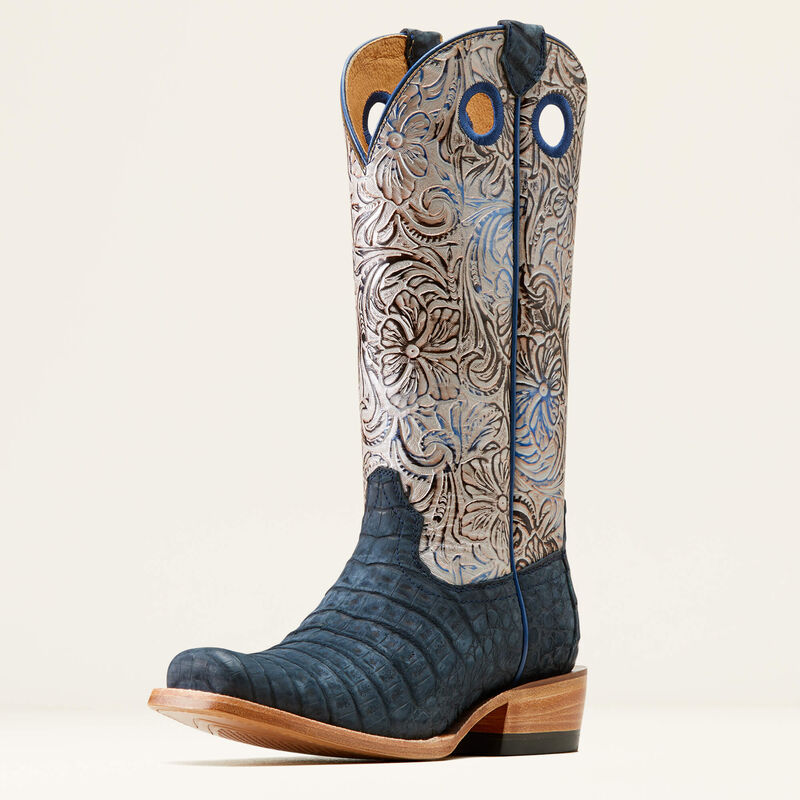 Ariat Women's Futurity Boon Suede Caimen Western Boot * Stunning