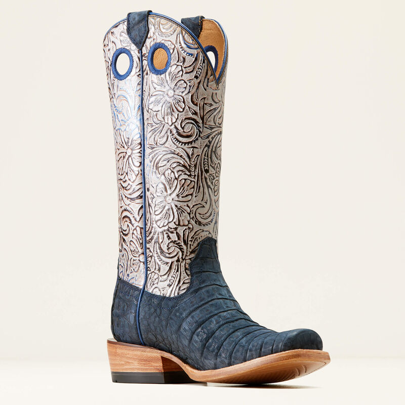 Ariat Women's Futurity Boon Suede Caimen Western Boot * Stunning