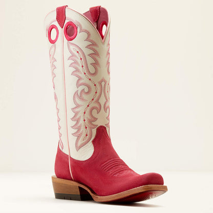 Ariat Futurity Boon Cutter Toe Pink Suede Boot