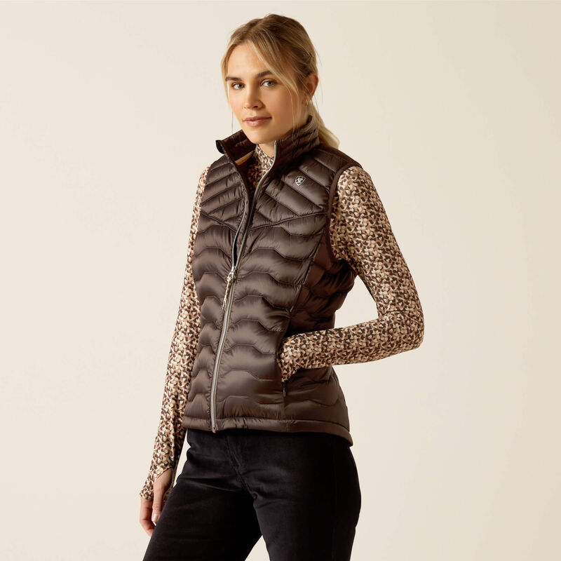 Ariat Women's Ideal Down Vest in MOLE 10052705 *LOVE THIS NEW COLOR!**