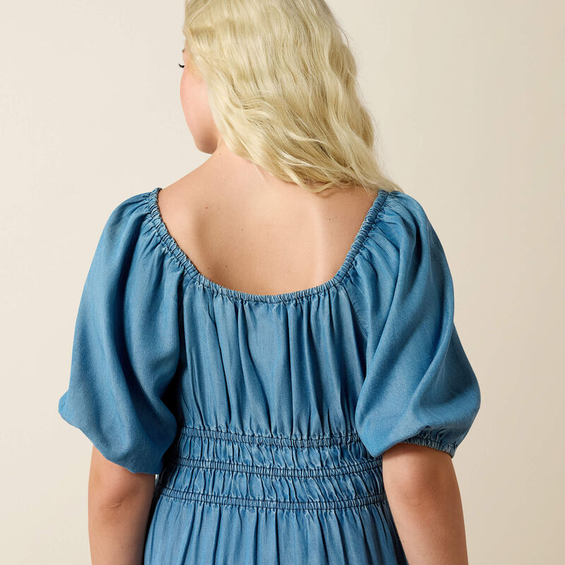 Ariat Juliet Light Wash Indigo Tencel Dress 10071132