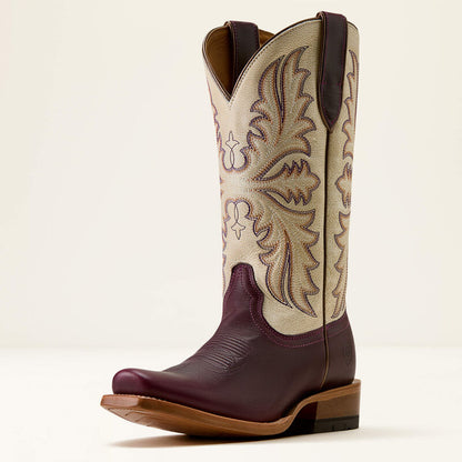 Futurity Oak Narrow Cutter Toe Western Boot