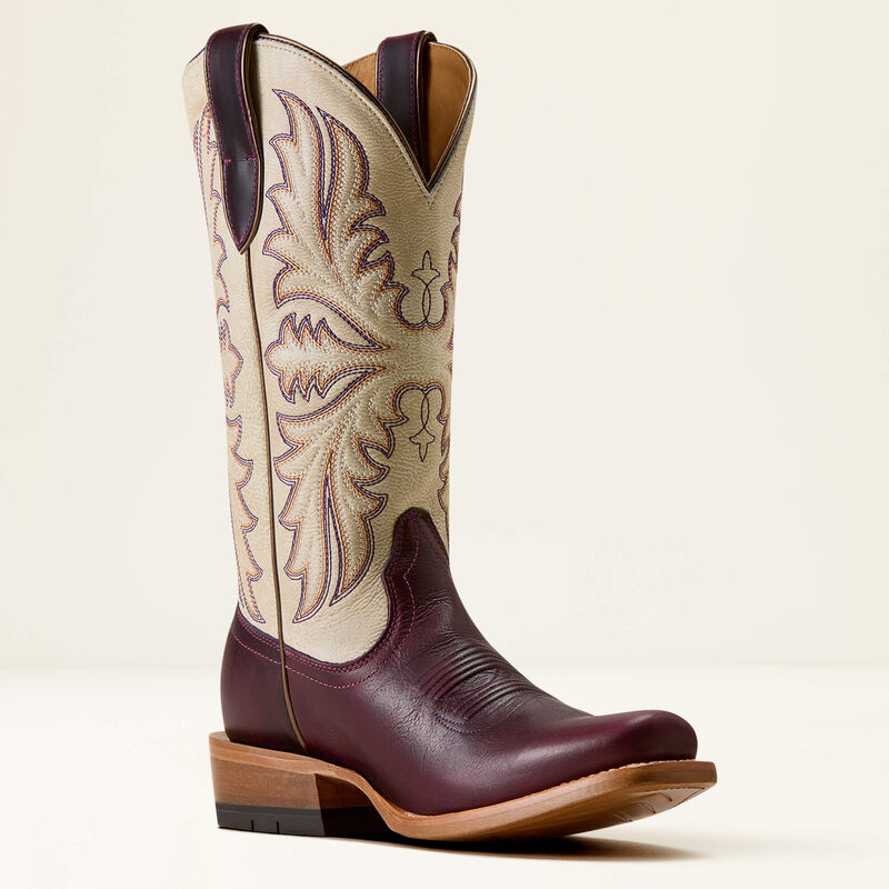 Futurity Oak Narrow Cutter Toe Western Boot