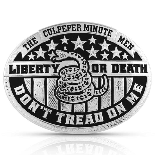 Montana Silversmiths Liberty or Death Don't Tread on Me * Culpeper Minute Men