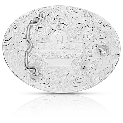 Montana Silversmiths Bold Southwest Buckle With End of the Trail